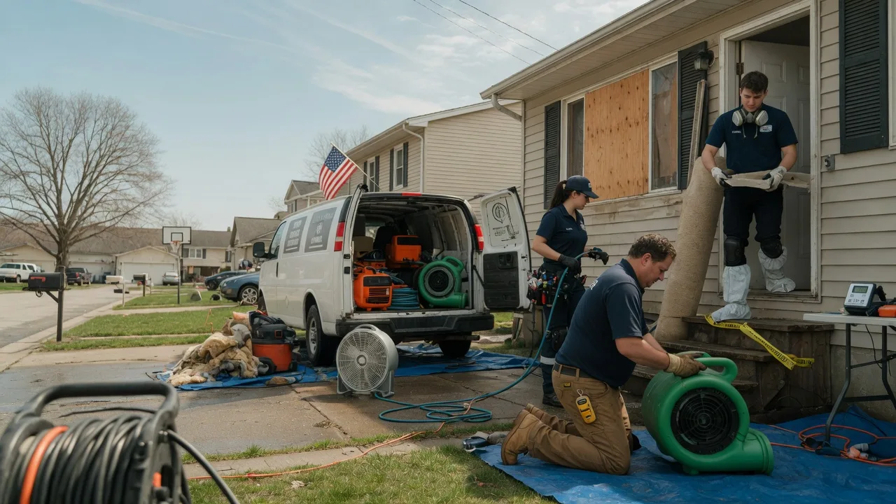 Water Damage Restoration in Delray, WV near me